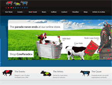 Tablet Screenshot of mexicocity.cowparade.com