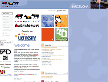 Tablet Screenshot of barcelona.cowparade.com