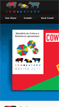 Mobile Screenshot of cowparade.com