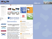 Tablet Screenshot of buenosaires.cowparade.com