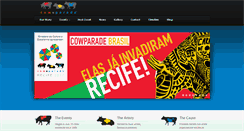 Desktop Screenshot of florenceit.cowparade.com